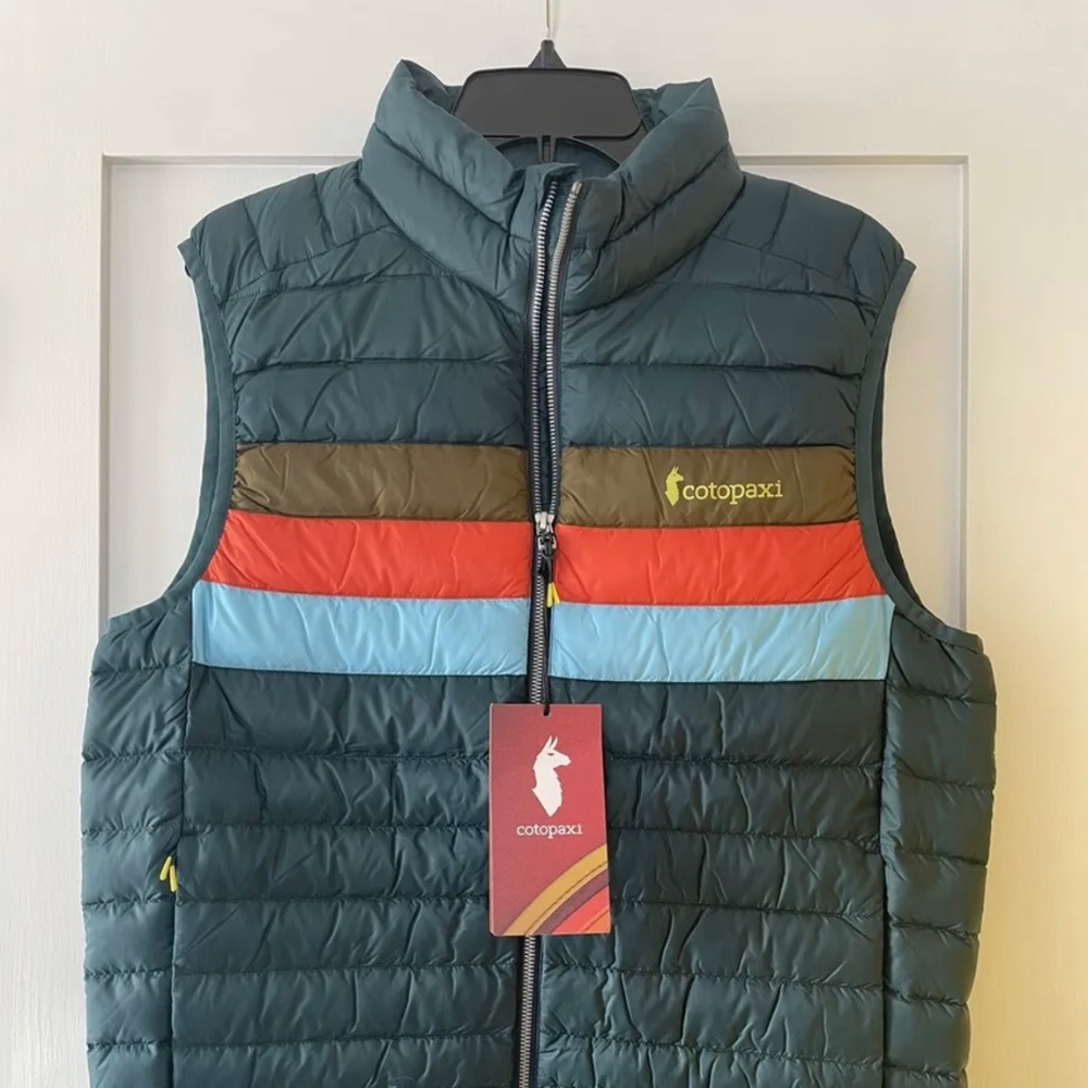 Brand new COTOPAXI Men Fuego Down Vest—(XL)—800 Down Puffer Vest Jacket